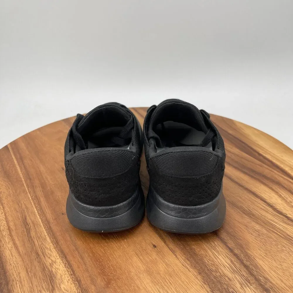 Kizik Lima Shoes Womens Size 7 Black Casual Athletic Running Comfort Sneakers